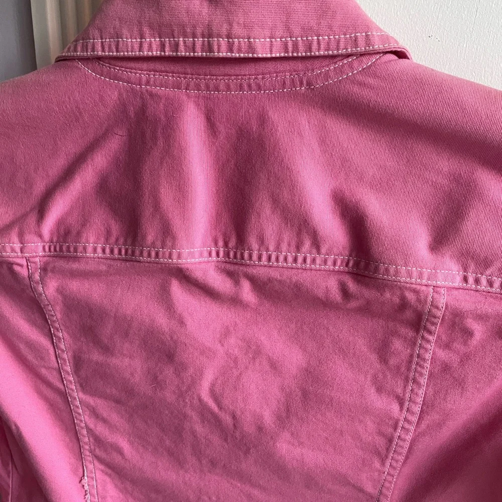 Pink cropped jacket - Picture 5 of 12